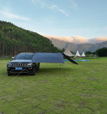 China Easy Install YIJIABANLV 4x4 4wd suv truck offroad vehicle aluminum car side roof top awning Auto-retractable camper tent for sale