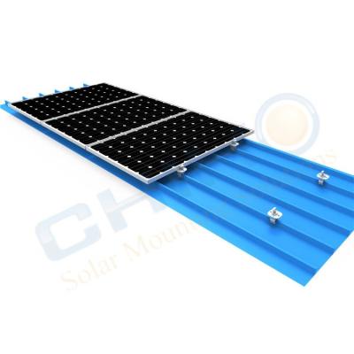 China Commercial And Domestic Trackless Tin Roof Solar Panel Mounting Metal Roof PV Bracket for sale