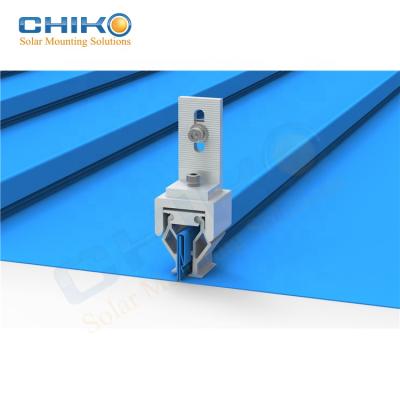 China Roof and Solar Panel Repair Clamp Seam Position Supplier China Solar Panel Fastener for Steel Solar Bracket for sale