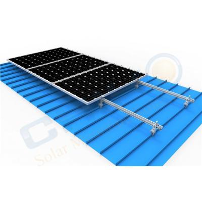 China Enables Adjustable Solar Products Supply Single Clamp And Metal Roofing Solar Mount Bracket For PV Support Structure for sale