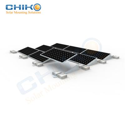 China Home No Solar Mounting Bracket System Bracket Solar Drilling Kit On Flat Roof for sale