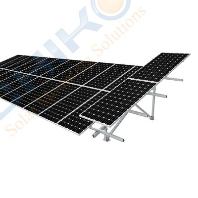 China Higher Generation More Than 15% Than Output Wind Load 60m/s Ground Solar PV Mounting Brackets Aluminum Solar Mounting System for sale