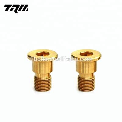 China Low Density Titanium Replacement Bolts For Left Folding Folding Bicycle Pedals for sale