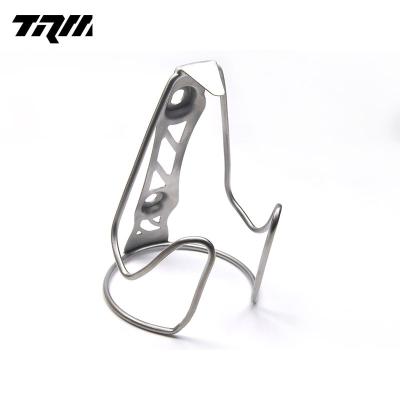 China Low Density Titanium Bicycle Water Bottle Holder Recycling Cage for sale