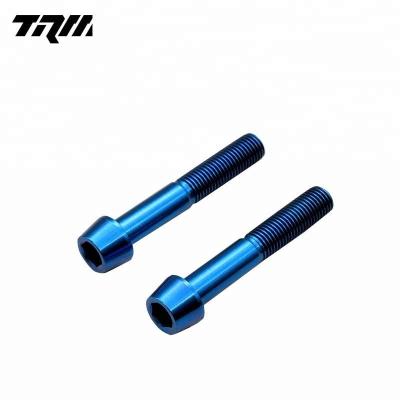 China Low Density Taper Head Gauge Titanium Bolts M10 for sale