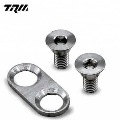 China Low density Shimano SPD pedal titanium cleat bolts and seal assembly for sale