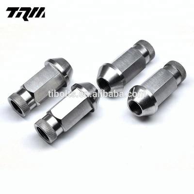 China High Quality Low Density Titanium Hex 17mm Lug Nuts m12x1.5 Car Wheel for sale