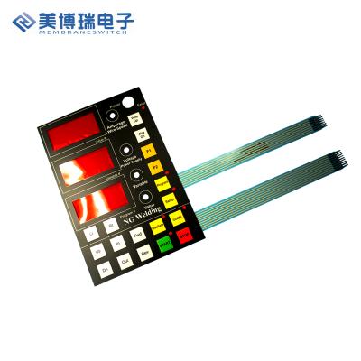 China Waterproof Silk Screen Printed LED Keypad Membrane Switch For Medical Equipment for sale