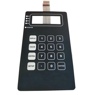 China Cable Tail Waterproof Custom Membrane Switch Keypad for sale