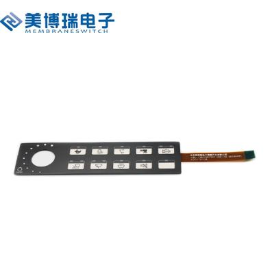 China High quality waterproof flexible printed circuit board integrated with membrane swith keypad for telecommunication equipment for sale