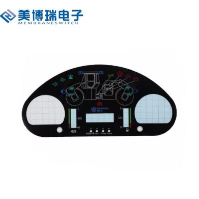 China Waterproof Custom 2D / 3D Polycarbonate Panel Speedometer Dashboard For Car for sale