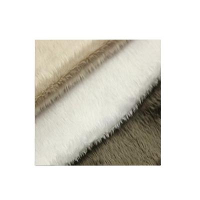 China HOT SALE 2022 Super Soft Polyester Single Fur Fabric Shrink-Resistant For Bedding / Sofa / Lining for sale