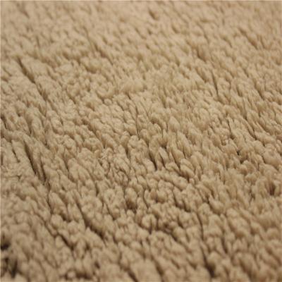 China Shrink-resistant 100% Polyester Sheep Wool Knitted Fabric For Bedding / Curtain / Garment for sale