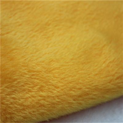 China Tear-resistant 100% polyester soft minky fabric (grey fabric)/baby clothing fabric for sale