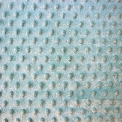 China Tear-resistant 100% Polyester Knitted Super Soft Bubble Stitch Fabric For Bedding / Home Textile for sale