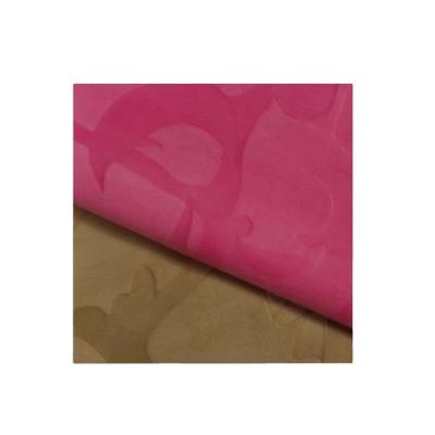 China Tear-resistant 100% Polyester Printed Embossing Design Fabric Velvet Fabric For Home Textile / Sofa / Toy for sale