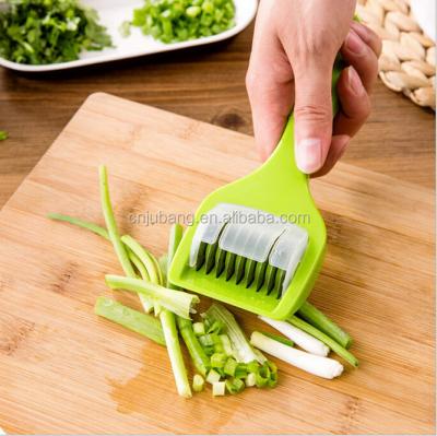 China Viable hot sale Green Onion Chopper Slicer Garlic Coriander Cutter/onion slicer onion cutter/vegetable onion cleaver for sale