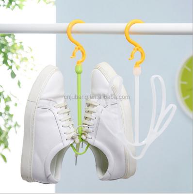 China Eco-friendly Plastic Shoe Dryer Hanger Drying Ra CK / Plastic Shoe Dryer Hanger / Outdoor Shoe Rack for sale