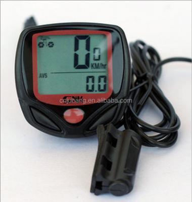 China Newest Waterproff bicycle computer cable cyclometer,bicycle computer bike odometer/portable bike bicycle odometer for sale