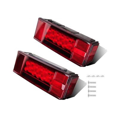 China Boat Manufacturers Sell LED Truck Auto Parts Rear Lamp Trailer Tail Lights Kit for sale