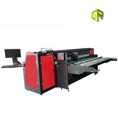 China Chinese printing shops corrugated box inkjet printer for water based printing for sale