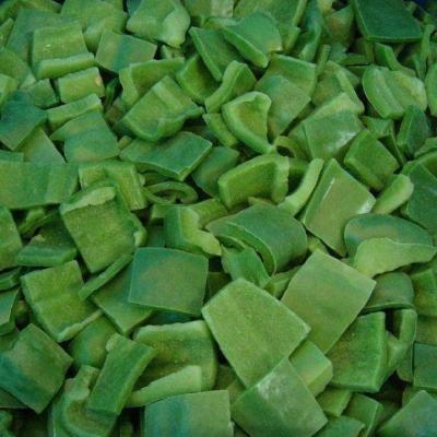 China Dry frozen green pepper for sale