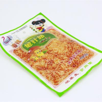 China Factory Directly Supply Low Fat Enoki Chinese Mushroom Snack Instant Spicy Flammulina Velutipes for sale