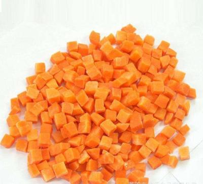 China Dried frozen cut carrot for sale