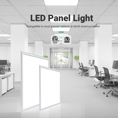 China Good Quality 2x4ft Industrial Factory 50w 72w ETL CE DLC Led Backlit Panel Light Dimmable Led Panel Light for sale