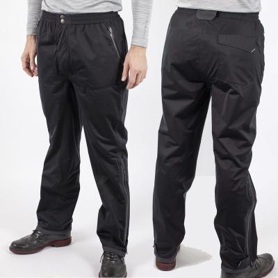 China Custom QUICK DRY High Quality Branded Trousers Mens Golf Sweatpants Loose Fit Jogger Pants Elastic Zipper Pocket Waistband Trousers for sale