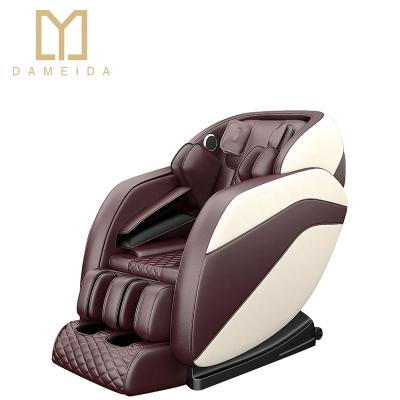 China Best Gray Zero Gravity Human Touch System Latest Weightlessness Professional Full Track 4d Electronic Cheap Body Massage Chair for sale