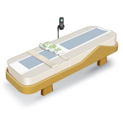 China Jade Stone Portable Electric Massage Heat Vibration Modern Function Arm Full Body Moving And Rolling Bed for sale