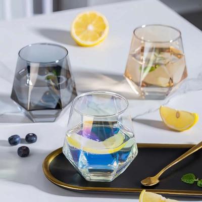 China Modern Custom glassware glass wholesale cheap stemless drinkware juice water drinking glasses for sale