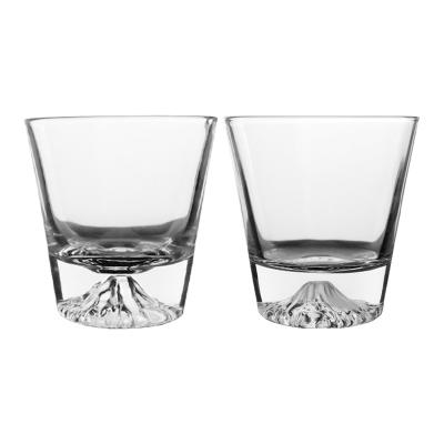 China Custom bullet unique shot glasses Personalized sublimation tequila shot glass cup custom bullet unique mount fuji whisky glass for sale