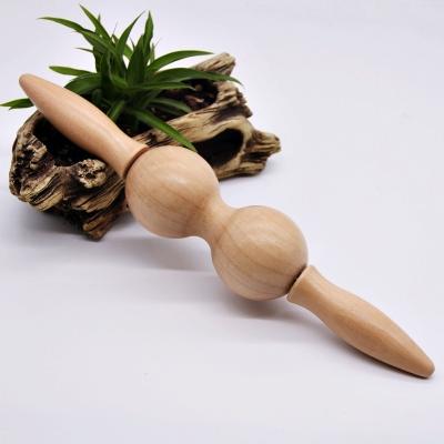 China Portable Muscle Relaxing Wooden Muscle Massage Stick for sale