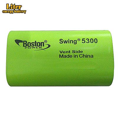 China 3.7v High Temperature Rechargeable Toys Low Temperature Boston Swing Battery Cell 5300 5300mah for sale