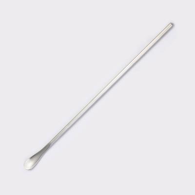 China Stainless Steel Spoon Long Handle Viable Mixing Stirring Teaspoon For Instrument Bar Instrument for sale