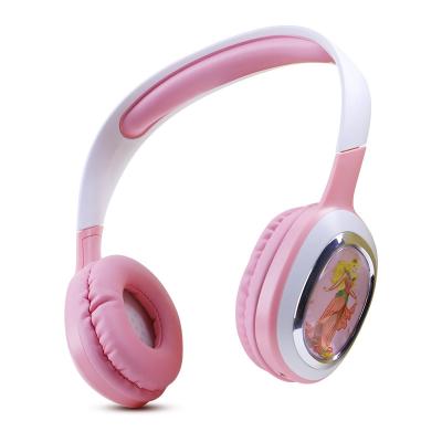 China Soft Leather Professional Noise Canceling Kids Earphone Over-Ear Student Classroom Online Headset Cute OEM Design Earphone For Kids Gift for sale