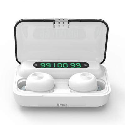 China Ture Wireless Stereo Headset Earbuds F9-10 F9-5 2000Mah 3 Led Display Power Bank Top Healthy Waterproof Earbuds Cute Mini Earphone for sale