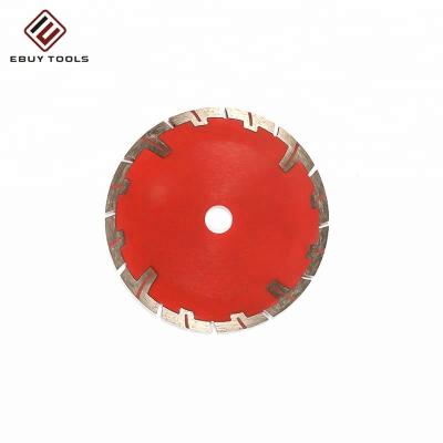 China 9 Inch Cut Marble Diamond Saw Blade Deep Teeth For Concrete Fluting for sale