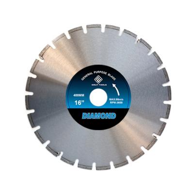 China Cutting Marble High Frequency Welded 350mm Diamond Saw Blades With Protective Teeth Cutting Marble Diamond Circular Saw Blade for sale