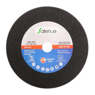 China Metal Cutting Super Thin Cutting Disc For Mental Steel Cutting Inner Plastic Bucket 165mm for sale