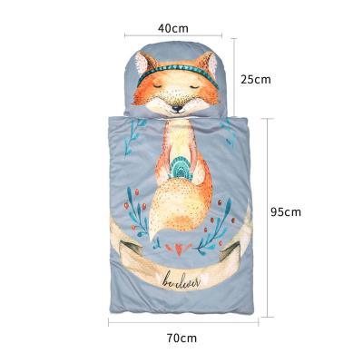 China Antibacterial Cute Animal Sleep Bags Fox Envelope Fox Bivvy Napper Napper Sleep Sack Happy Sleeping Bag for Girls Boys Kids for sale