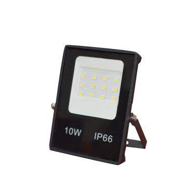 China LANDSCAPE New IP66 LED Floodlight 10W White/Black Ultra Thin Garden Lighting For Outdoor Waterproof Flood Light for sale