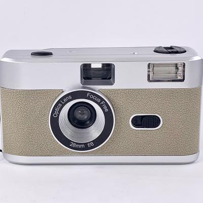 China PROFESSIONAL PREMIUM Colored Reloadable White Non Disposable Reusable 35mm Film Cameras With Flash Retro Kodak M35 Custom Vintage About Usable for sale