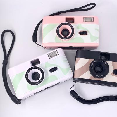 China PROFESSIONAL PREMIUM Colored Reloadable White Non Disposable Reusable 35mm Film Cameras With Flash Retro Kodak M35 Custom Vintage About Usable for sale