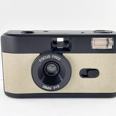 China PROFESSIONAL PREMIUM colorful reloadable white reusable 35mm film cameras with retro kodak m35 flash custom vintage re usable for sale