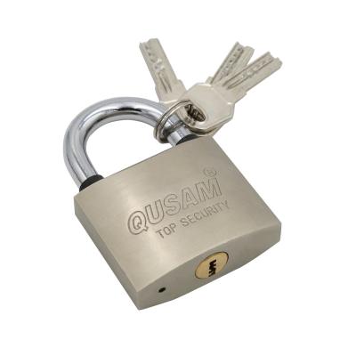 China Waterproof High Quality Hardened Iron Padlock With Key Maker for sale