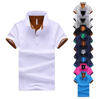 China QUICK DRY T-shirt Cotton T-shirt Men Plus Size Male Kid Dry Tee Fitted Sport Dyed Single Thisrt Loose Polo Shirt Cotton Men for sale