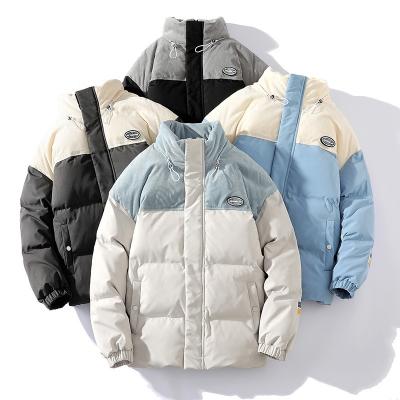 China Wholesale Custom Thick Warm Winter Waterproof Men's Jackets Custom Quilted Jacket for sale